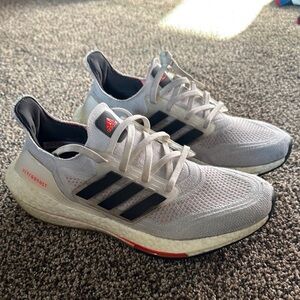 Adidas Men's Ultraboost 23 Running Shoes - Gray and Black size 9